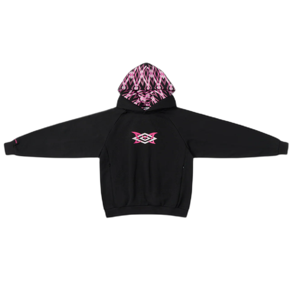 MERTRA x Umbro Warm Up Hood Black Pink
